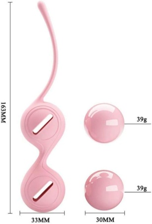 Вагинальные шарики со смещенным центром тяжести Kegel Tighten Up